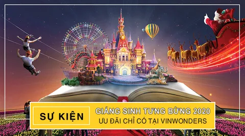 Ưu Đãi Ngập Tràn Vinwonders Nha Trang Mùa Giáng Sinh 2020