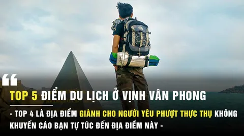 Top 5 Địa điểm du lịch ở Vân Phong