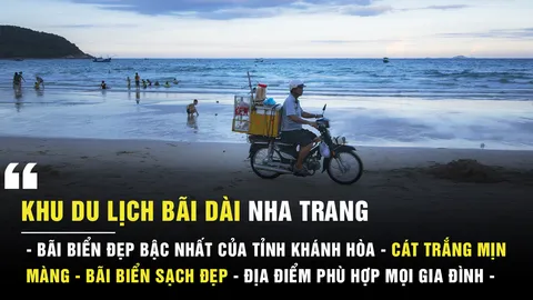 Khu du lịch Bãi Dài Nha Trang, điểm đến thư giãn, vui chơi bậc nhất