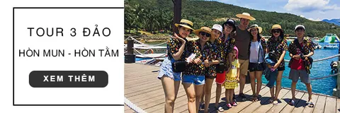 Tour 3 Đảo Hòn Tằm Nha Trang