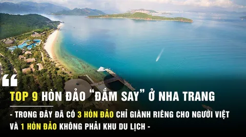 Top 9 những hòn đảo đẹp ở Nha Trang