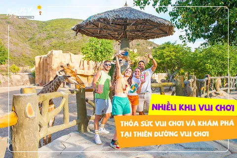 Sở hữu nhiều khu vui chơi độc đáo nhiều trải nghiệm nhất Việt Nam