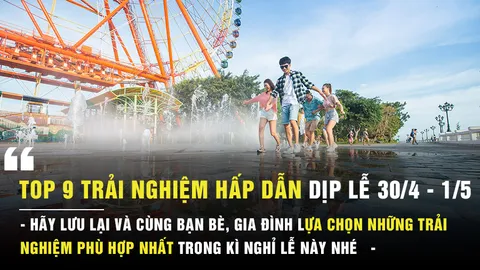 Top 9 trải nghiệm hấp dẫn dịp lễ 30/4 và 1/5 ở Nha Trang