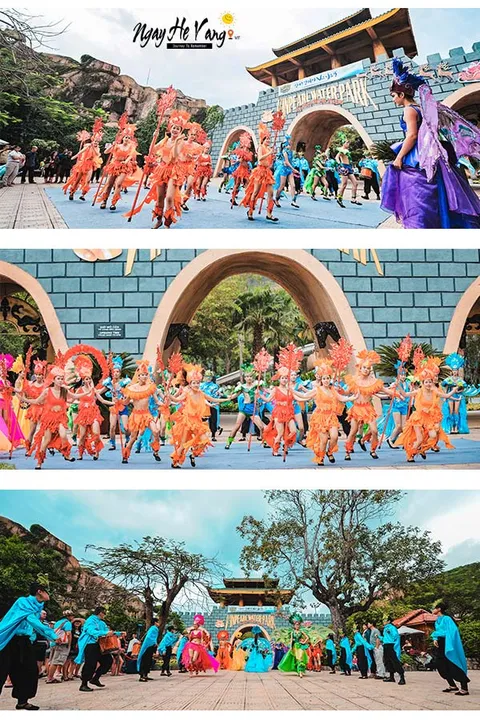 Show diễn ở Vinpearl Land Nha Trang